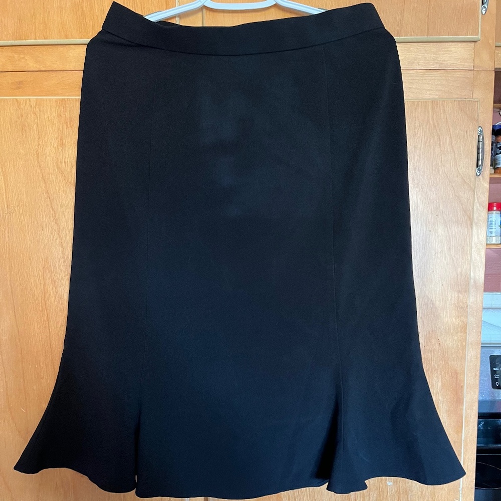 Sag Harbor Stretch Black Skirt